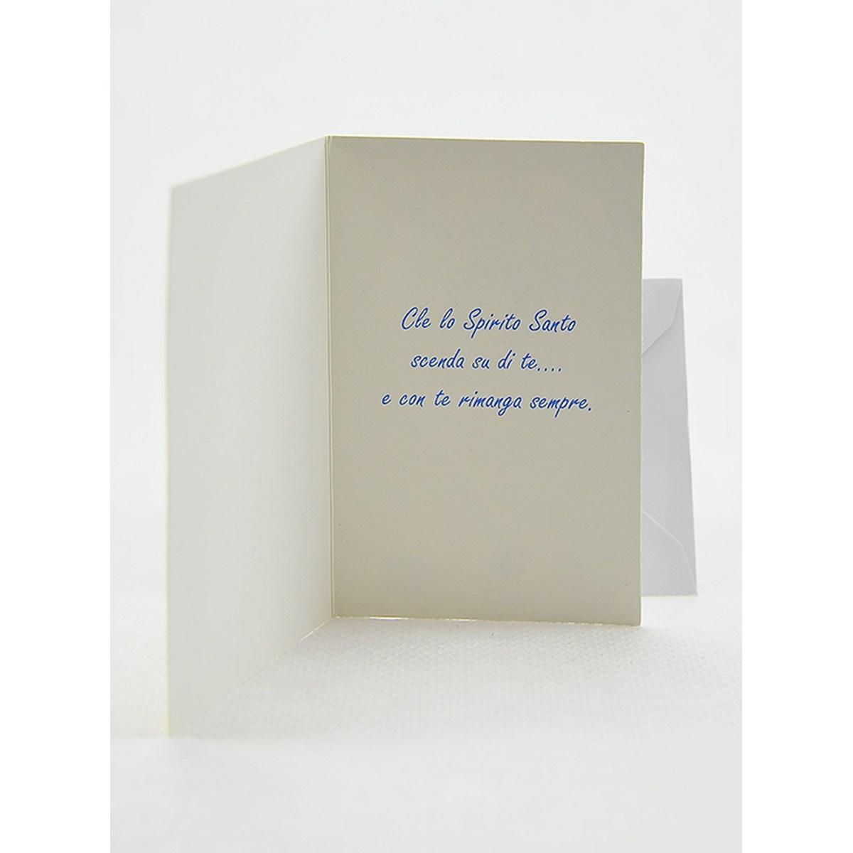 Biglietto Auguri Cresima cm.8,5x14 6 Modelli |M2 Store