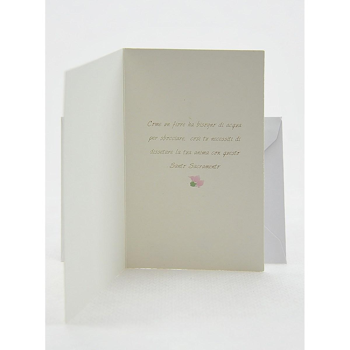 Biglietto Auguri Cresima cm.8,5x14 6 Modelli |M2 Store