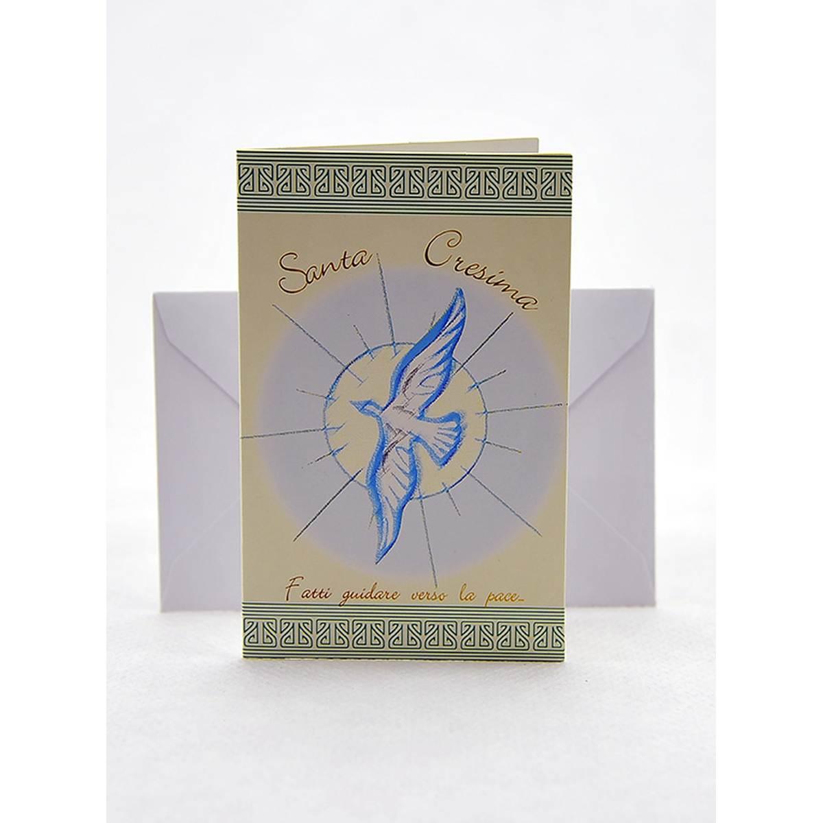 Biglietto Auguri Cresima cm.8,5x14 6 Modelli |M2 Store