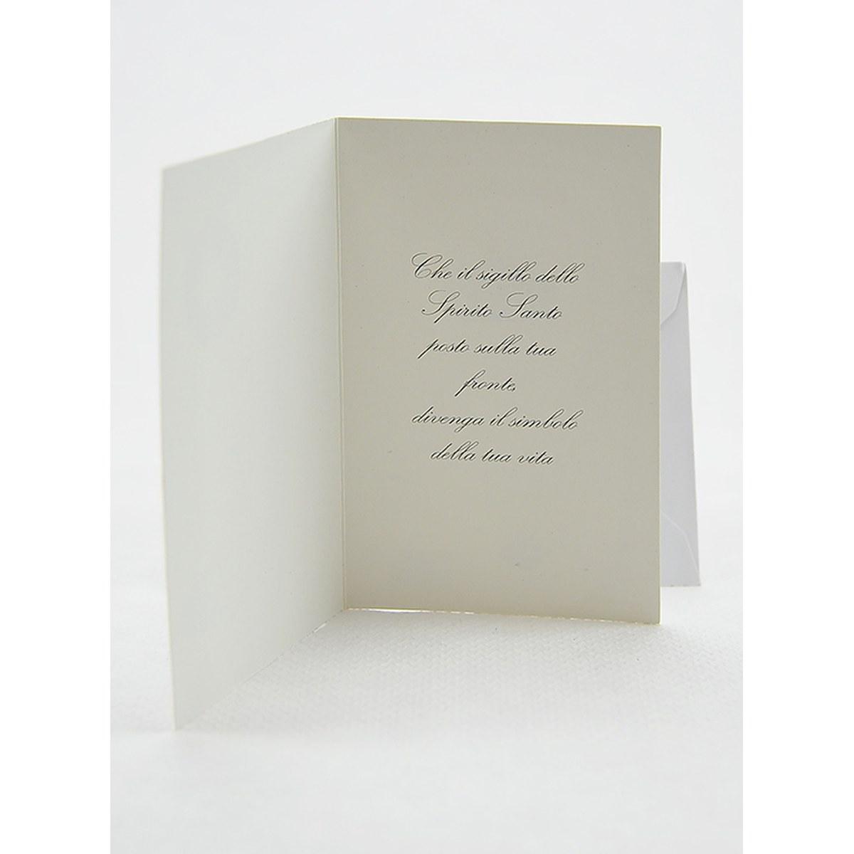 Biglietto Auguri Cresima cm.8,5x14 6 Modelli |M2 Store