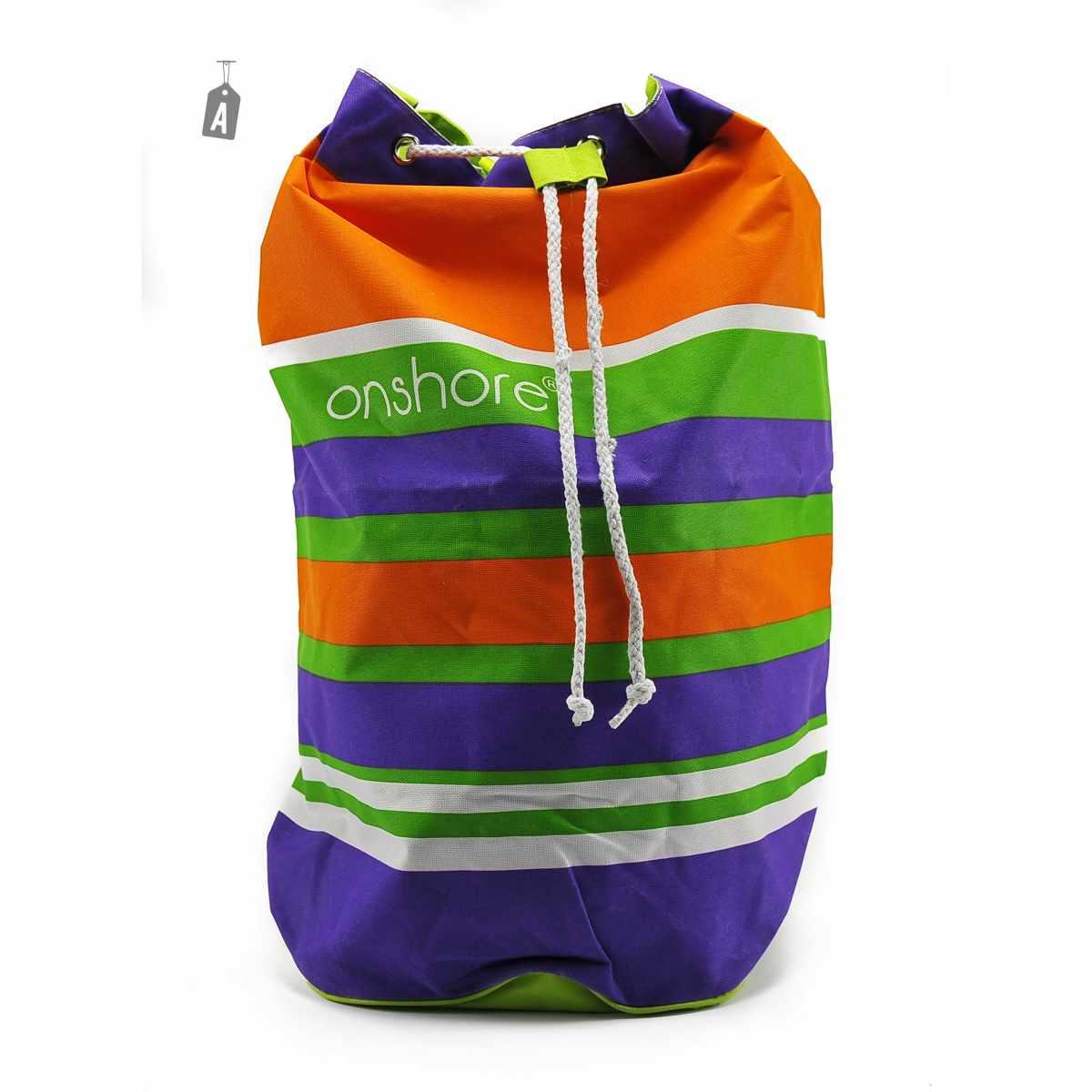 Borsa Spiaggia Righe Sacca Colorate 2 Colori | M2 Store