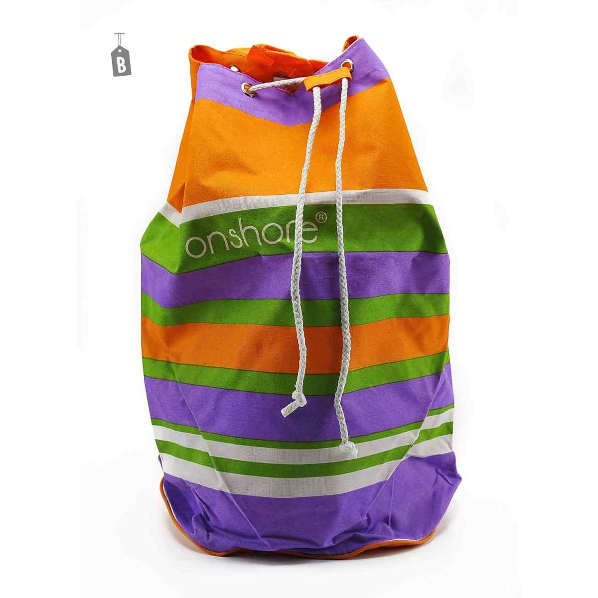Borsa Spiaggia Righe Sacca Colorate 2 Colori | M2 Store
