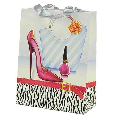 Busta Regalo cm.18x8x24 Scarpa Donna 3D |M2 Store