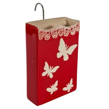 Umidificatore Ceramica c/Farfalle Ass. 6 Colori -9