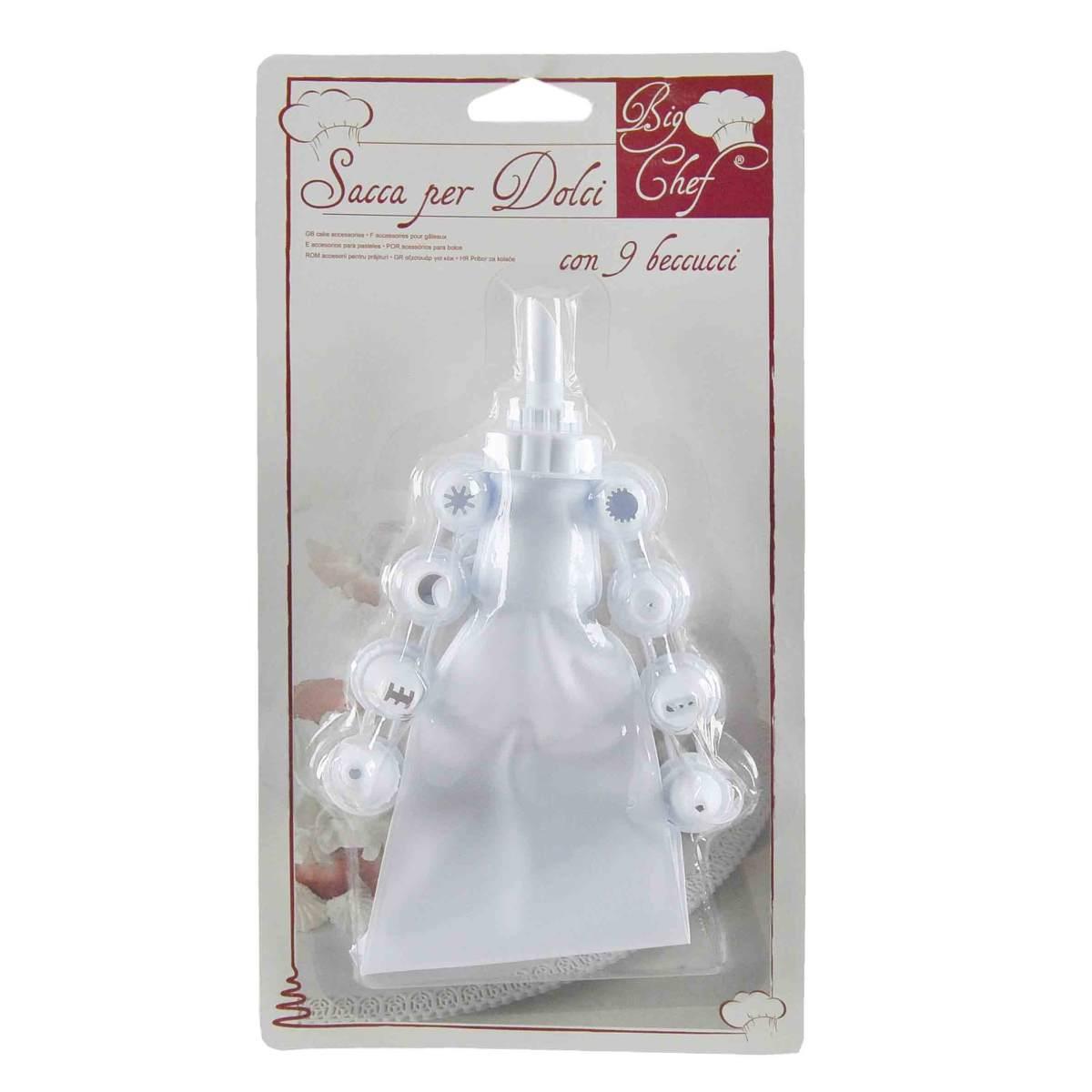 Sacca Decor Dolcii Big Chef con 9 Beccucci | M2 Store