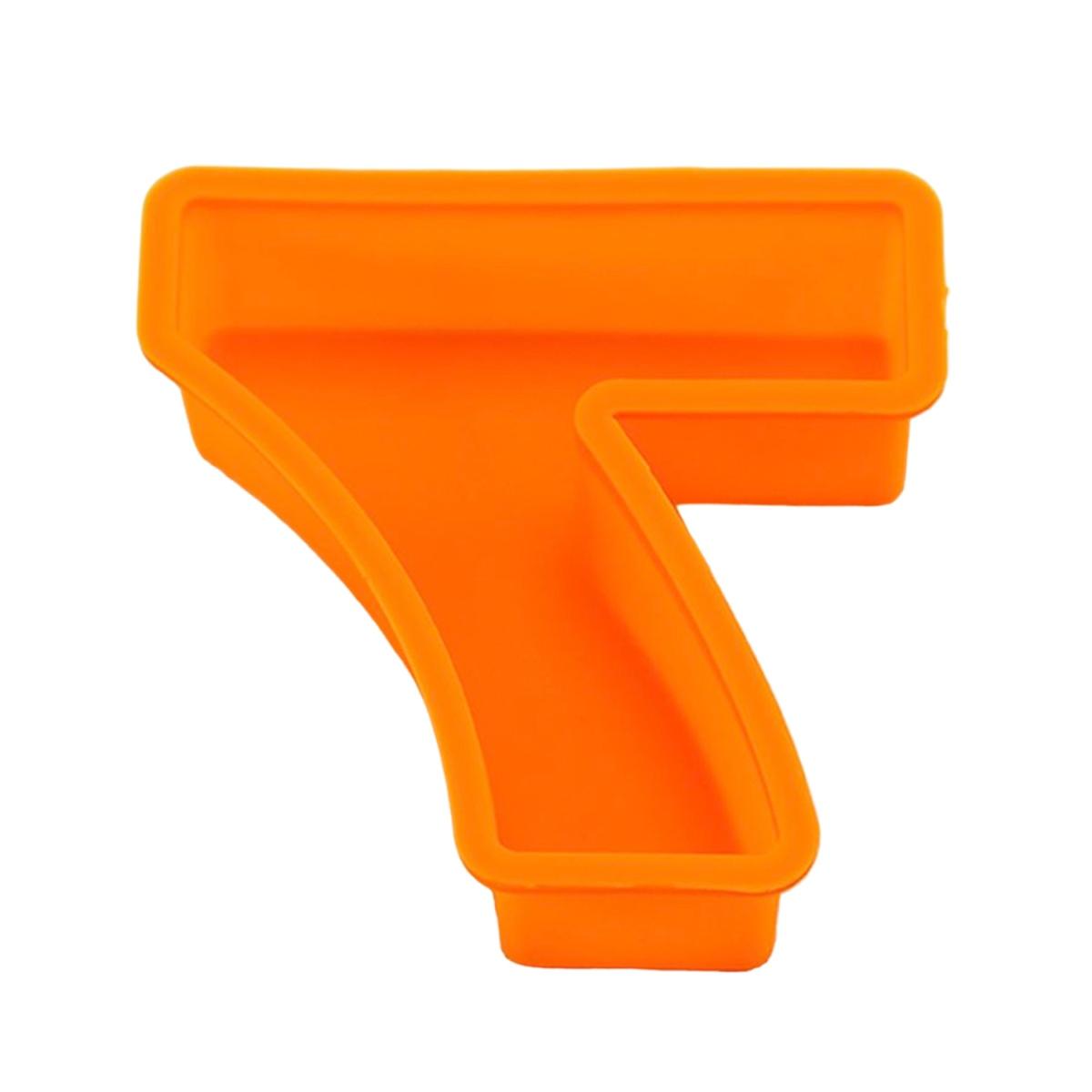 Stampo Silicone Numero 7 Arancione | M2 Store