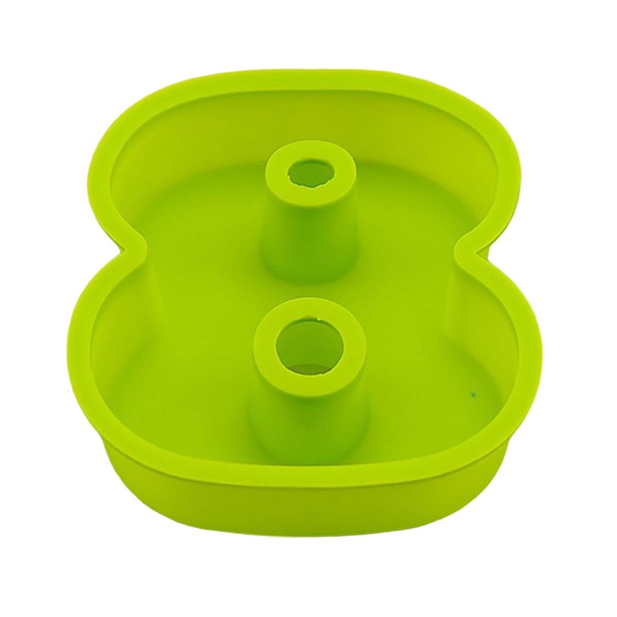 Stampo Silicone Numero 8 Verde | M2 Store