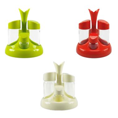 Menage Vetro 3 Colori Assortiti Set pz.4 | M2 Store