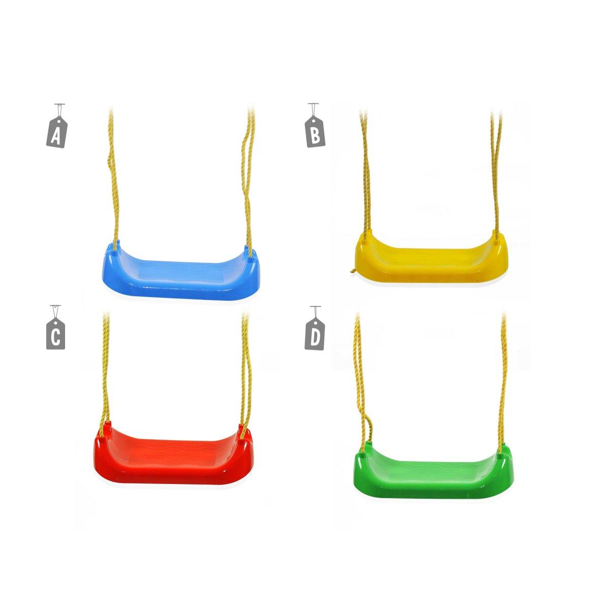 Altalena Sedile 4 Colori Assortiti cm.48x25h12 | M2 Store