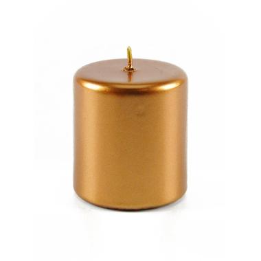 Candela cm.6x7 Cilindro Bronzo Pillar |M2 Store