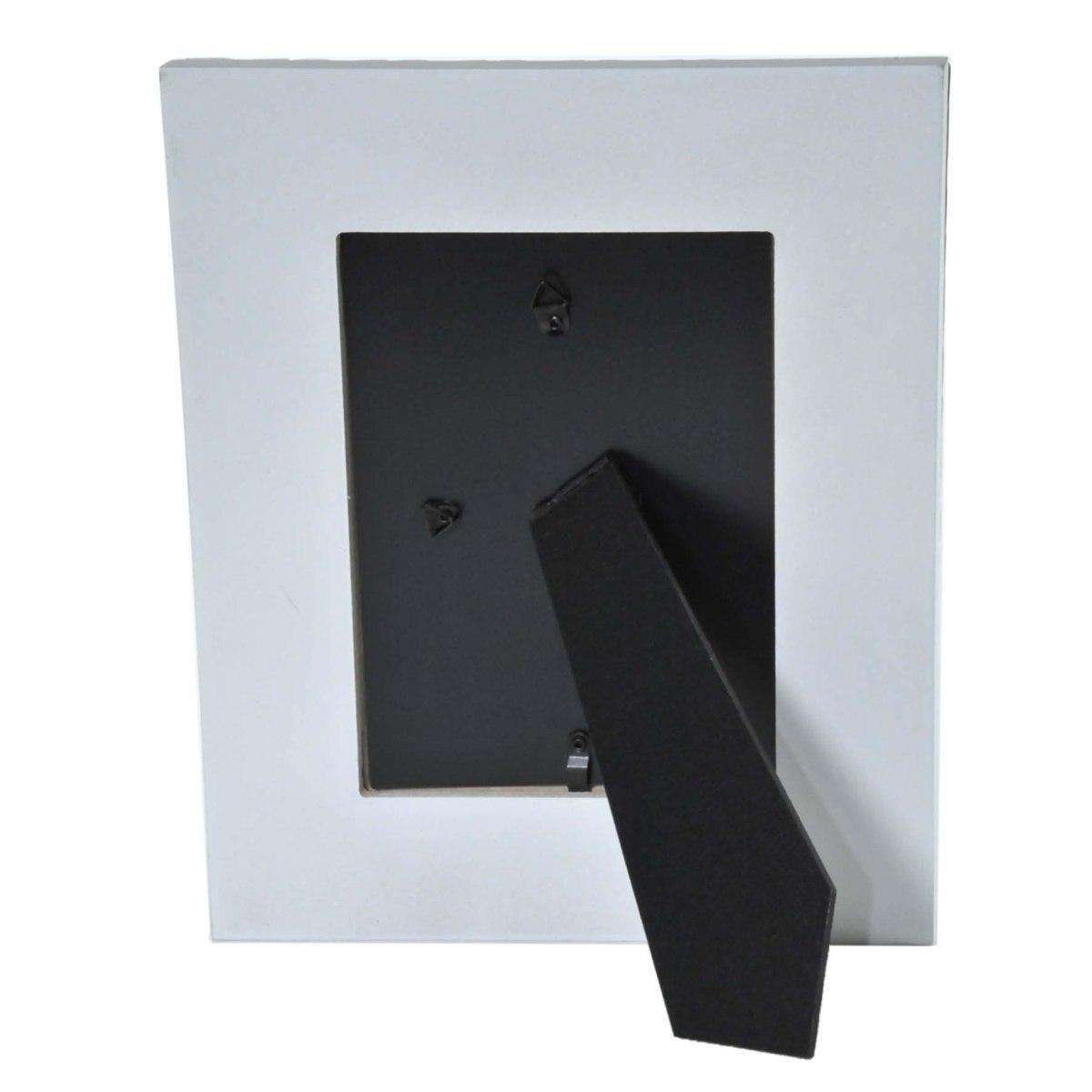 Cornice Metallo cm.13x18 Sbalzato Bianca con Decori | Montemaggi