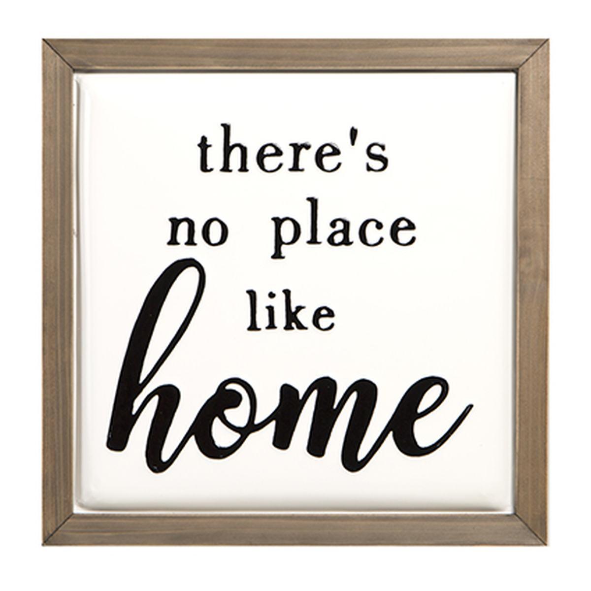 Quadro Pannello Metallo home cm.40,5x40,5 | Montemaggi