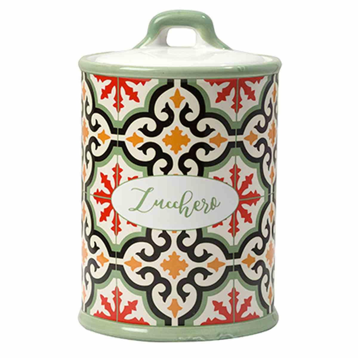 Barattolo Ceramica Stoneware Cefal Zucchero cm.16 | Montemaggi