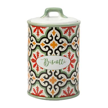 Biscottiera Ceramica Stoneware Cafalu cm.Ø12xh21 | Montemaggi