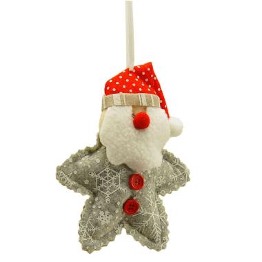 Decorazione Natalizia Babbo Natale cm.11x3xh14 |Inge's Glass