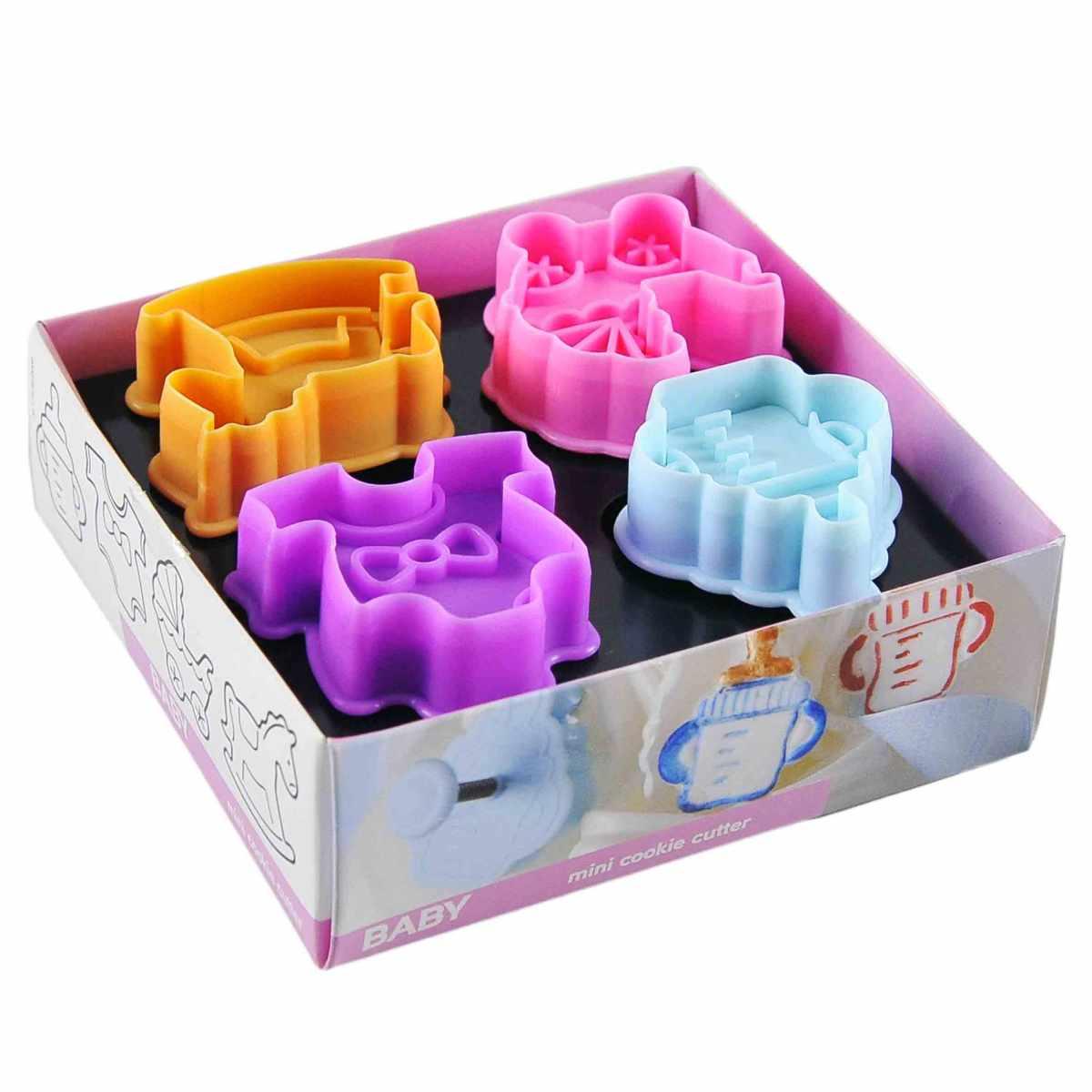 Stampi Set pz.4 Tagliabis. SilikoMart Baby | M2 Store