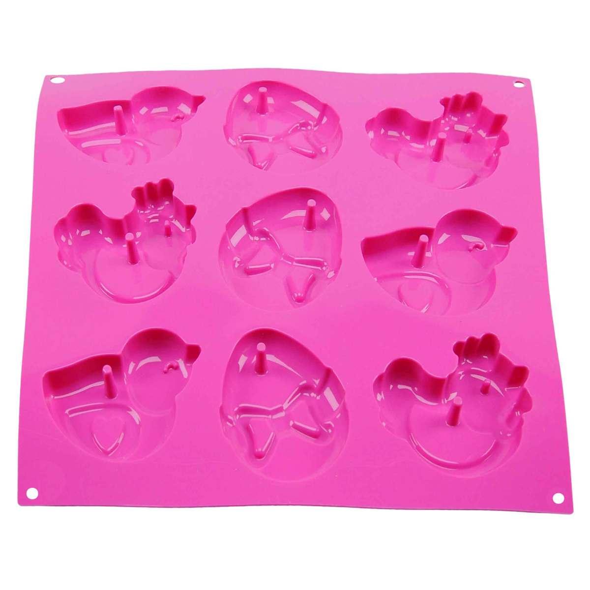 Stampo Silicone Silikomart cm.30x30x2 Rosa | M2 Store
