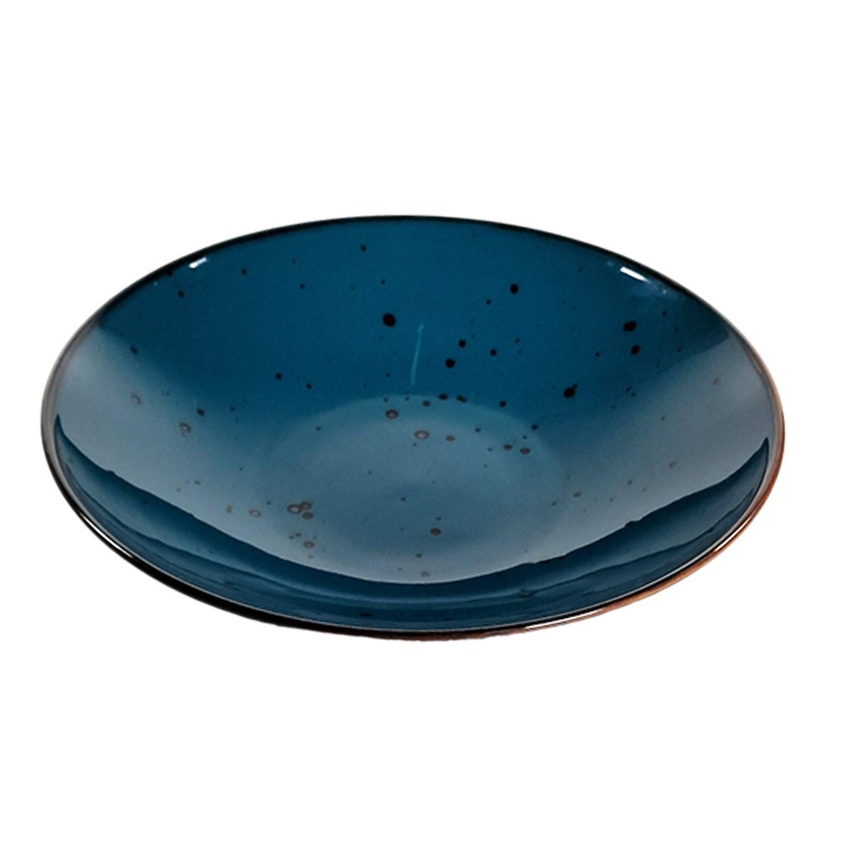 Piatto Tavola Porcellana Weissestal Bowl cm.28 Blu G | Weissestal