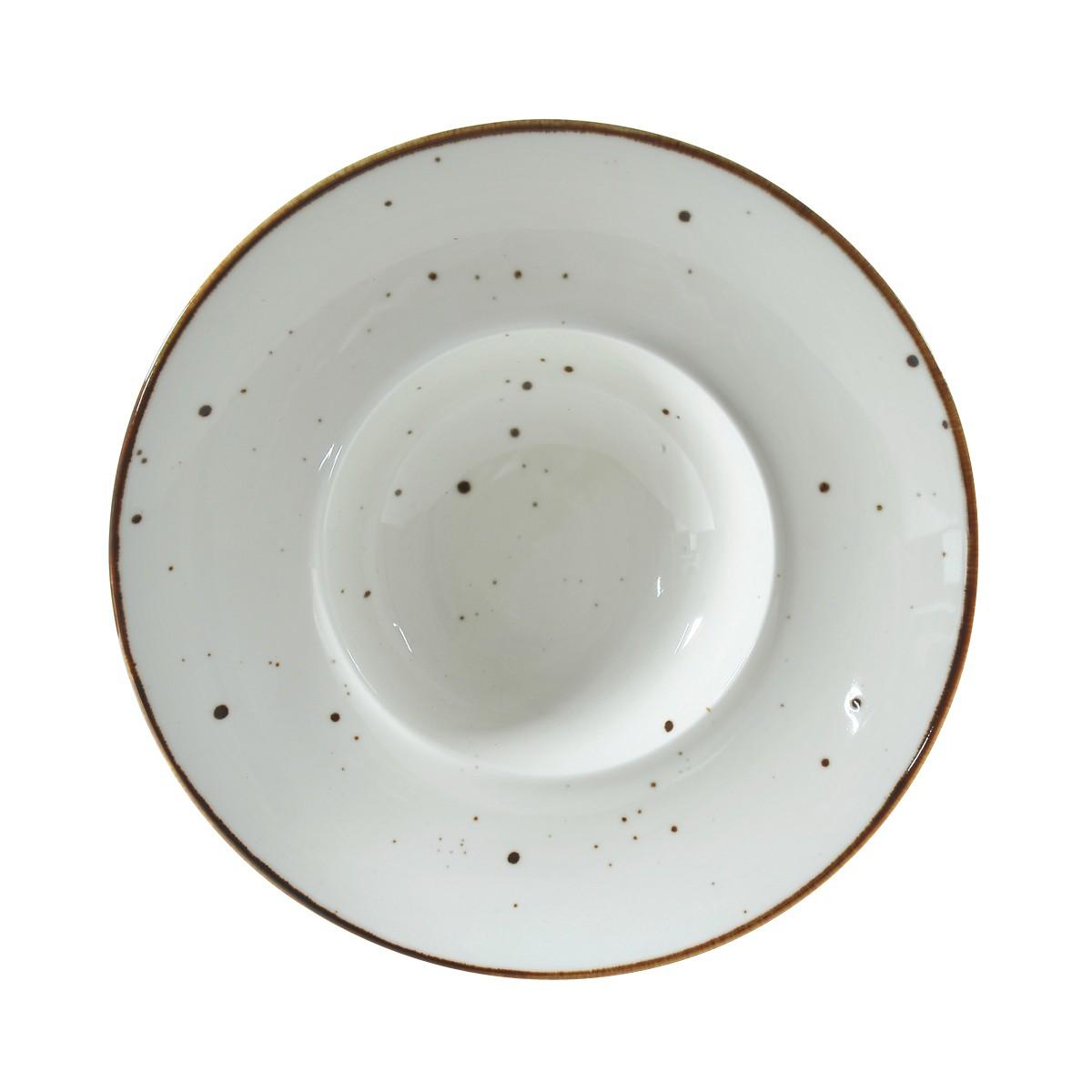 Piatto Tavola Porcellana Weissestal Gourmet cm.28 Bianco | Weissestal