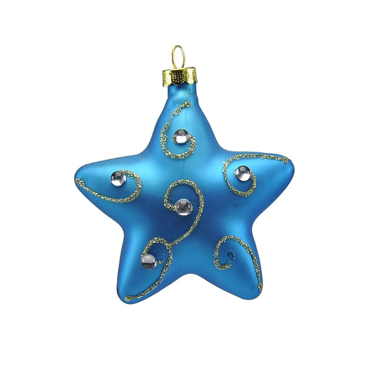 Pallina Natale Vetro Collezione cm.9 Stella |M2 Store