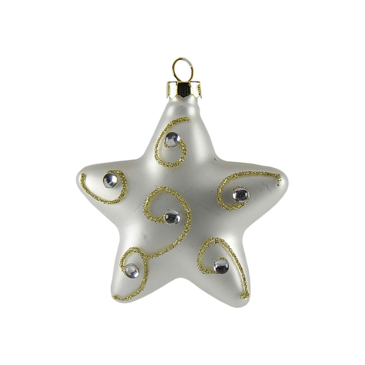 Pallina Natale Vetro Collezione cm.9 Stella |M2 Store