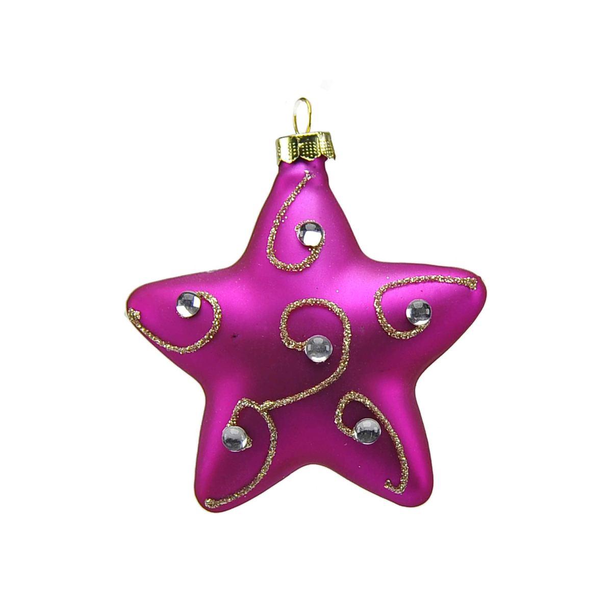 Pallina Natale Vetro Collezione cm.9 Stella |M2 Store