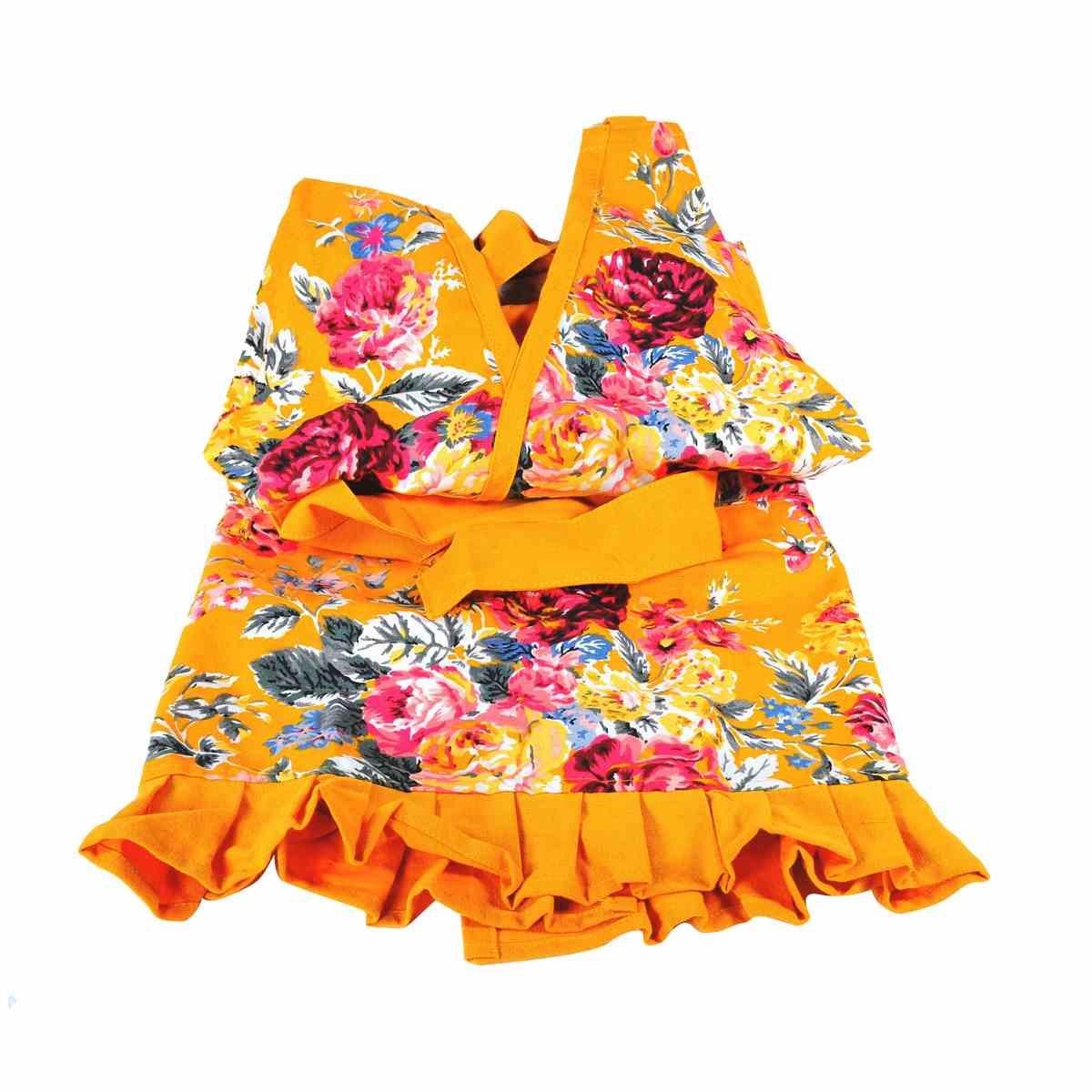 Grembiule Fantasia Fiori 80x85 | Montemaggi