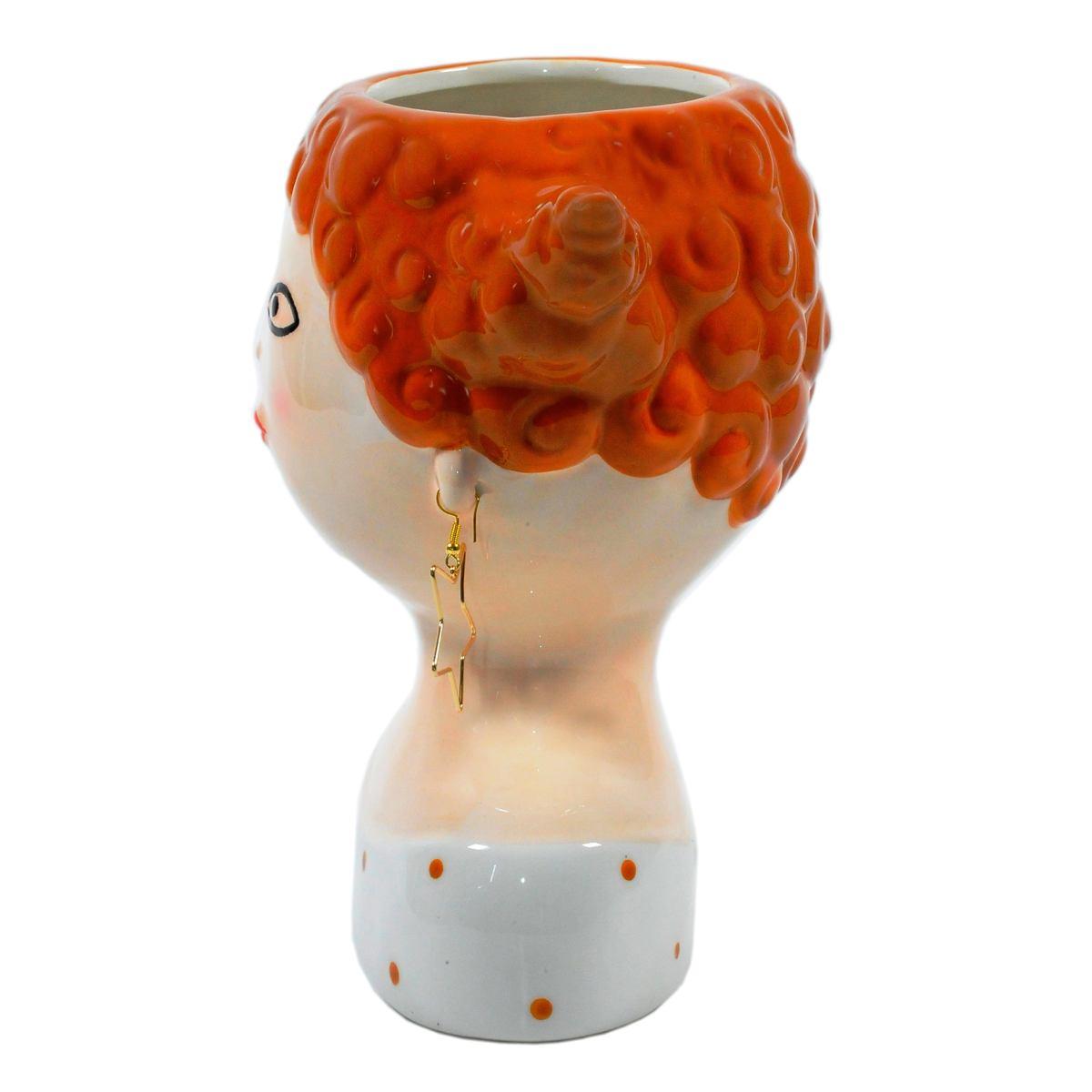 Vaso Ceramica Coco Girl Stellina cm.20 648 |Montemaggi