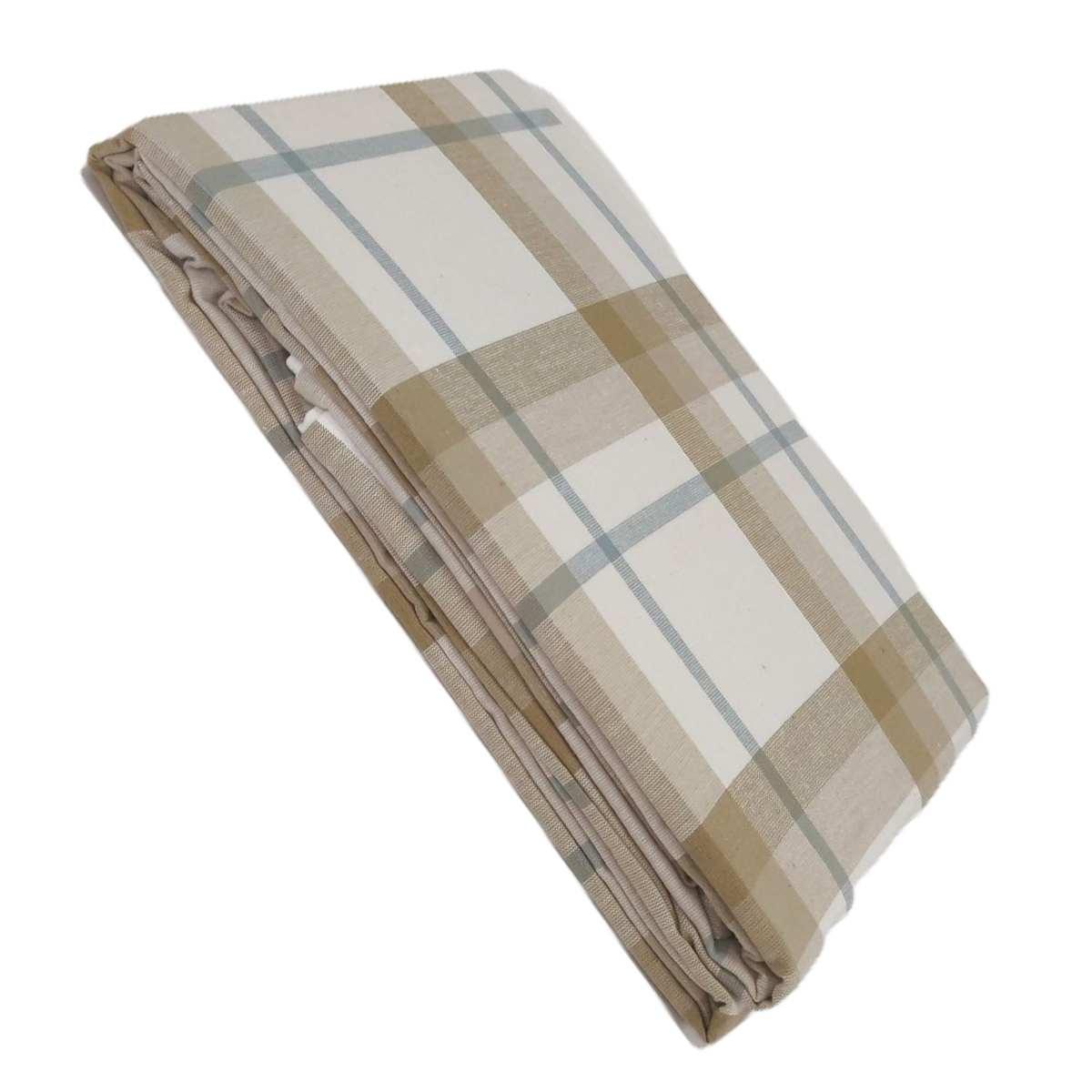 Tovaglia cm.160x300 Cotone Fantasia Quadri | Montemaggi