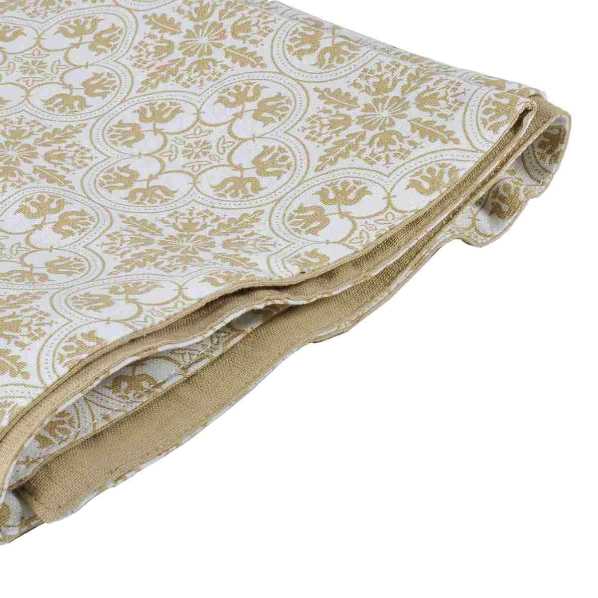 Runner cm.45x150 Fantasia Fiori Beige | Montemaggi