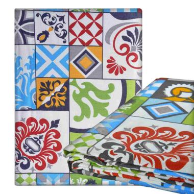 Tovaglia cm.140x240 Cotone Fantasia Positano | Montemaggi