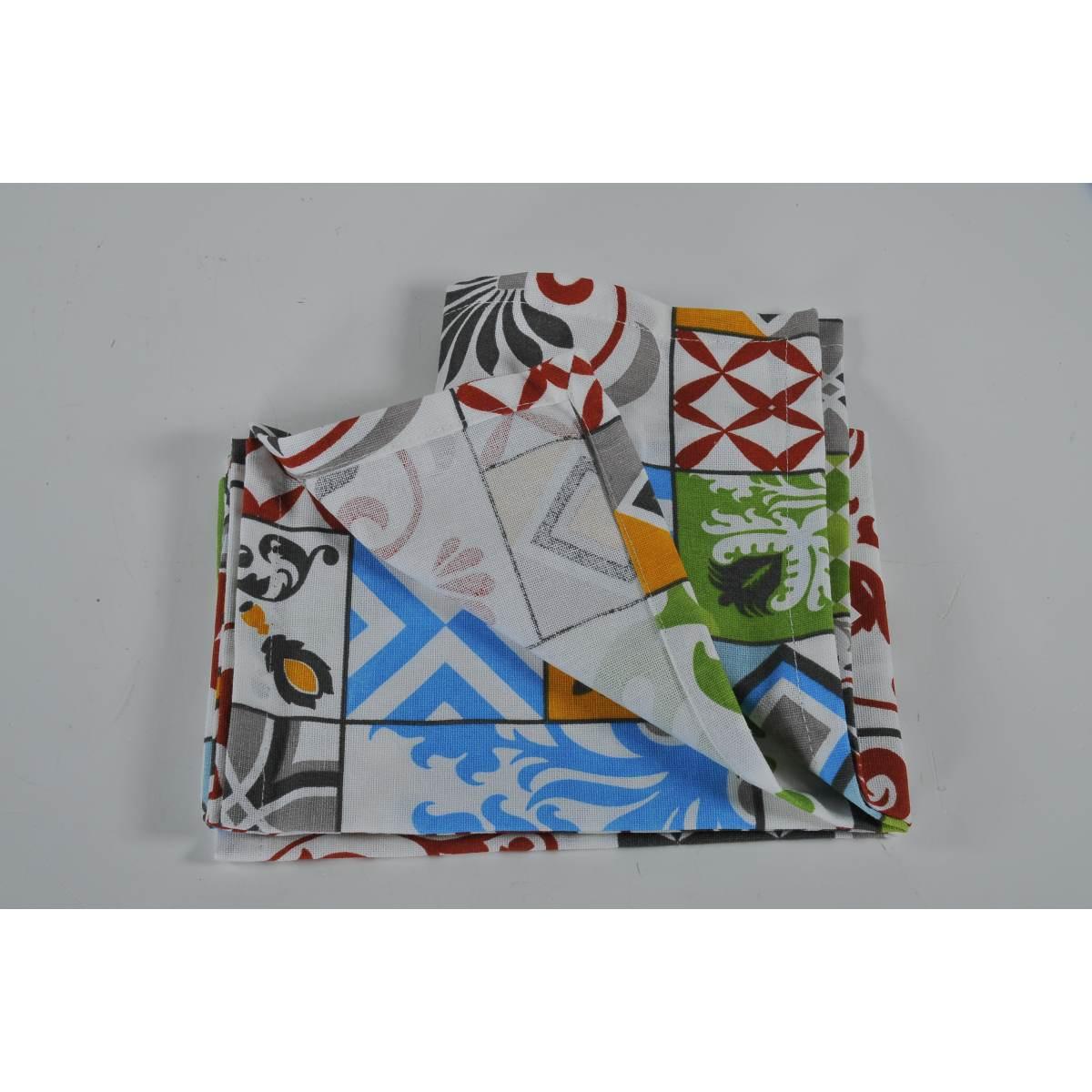 Tovagliolo 42x42 Fantasia Positano Set pz.2 | Montemaggi