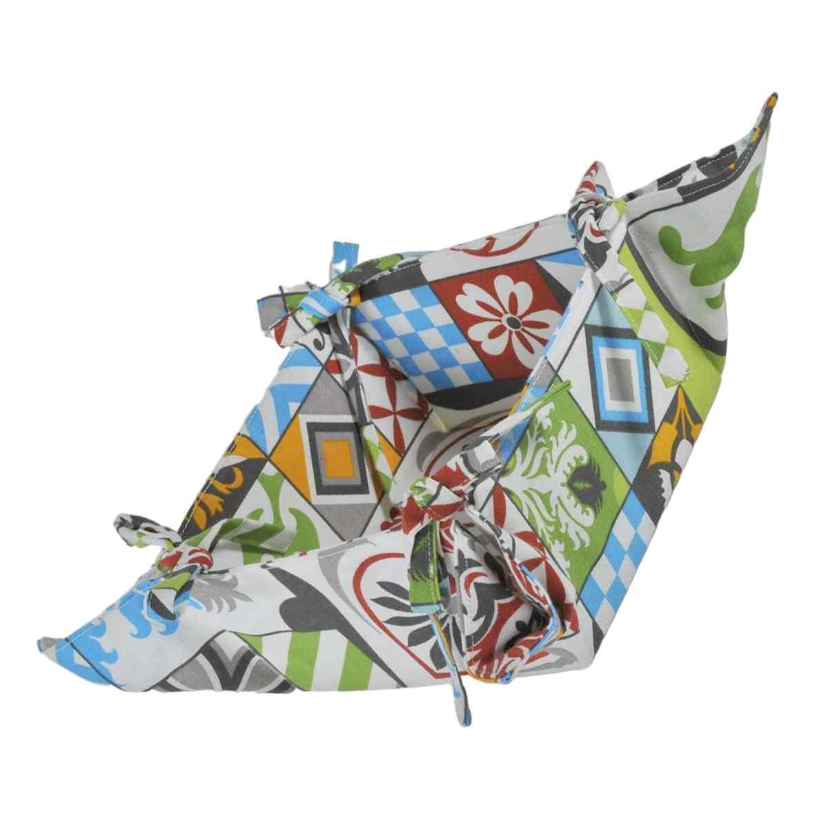 Portapane Fantasia Positano cm.18x18 | Montemaggi