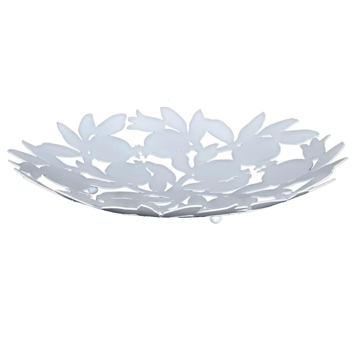 Porta Frutta Metallo Melograno Bianco cm.30 | Montemaggi