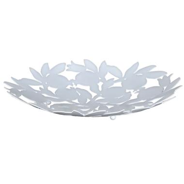 Porta Frutta Metallo Melograno Bianco cm.30 | Montemaggi