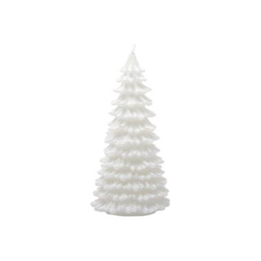 Candela Natale Albero Bianco cm.7xh13 |Silani