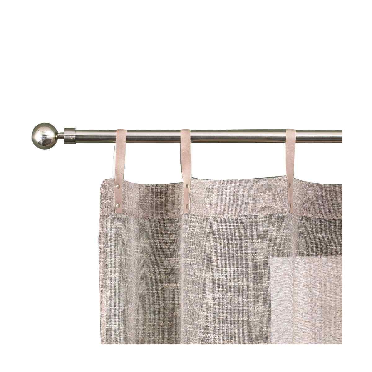 Tenda Vento Tortora con Asole Ecopelle 140x290 | Angelo Carillo