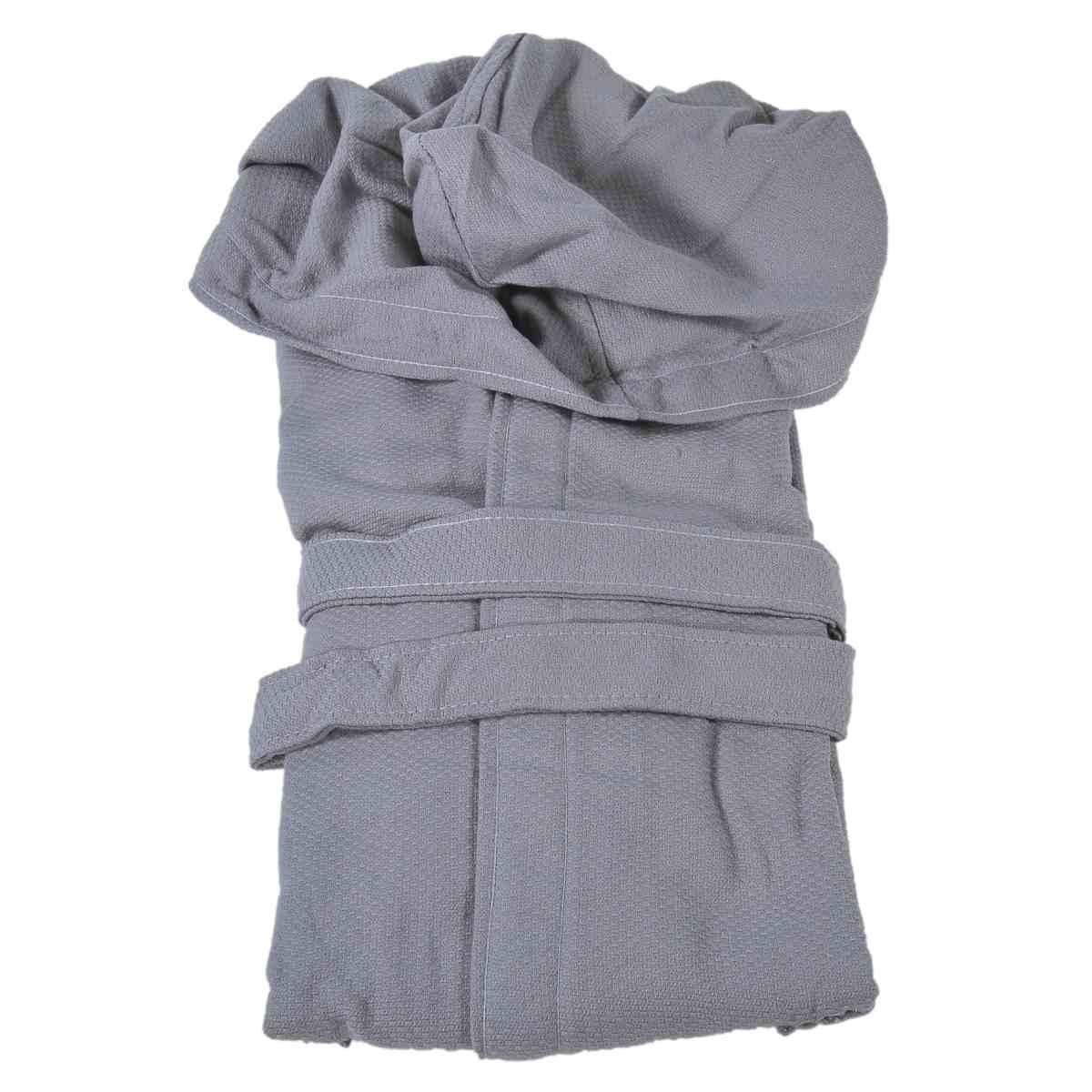 Accappatoio Sporting Grigio Adulto | Angelo Carillo