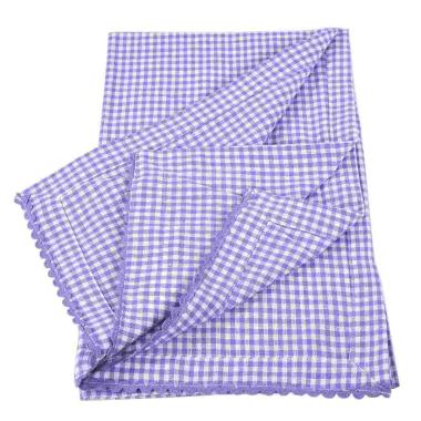 Runner cm.45x150 Quadri Viola | Angelo Carillo