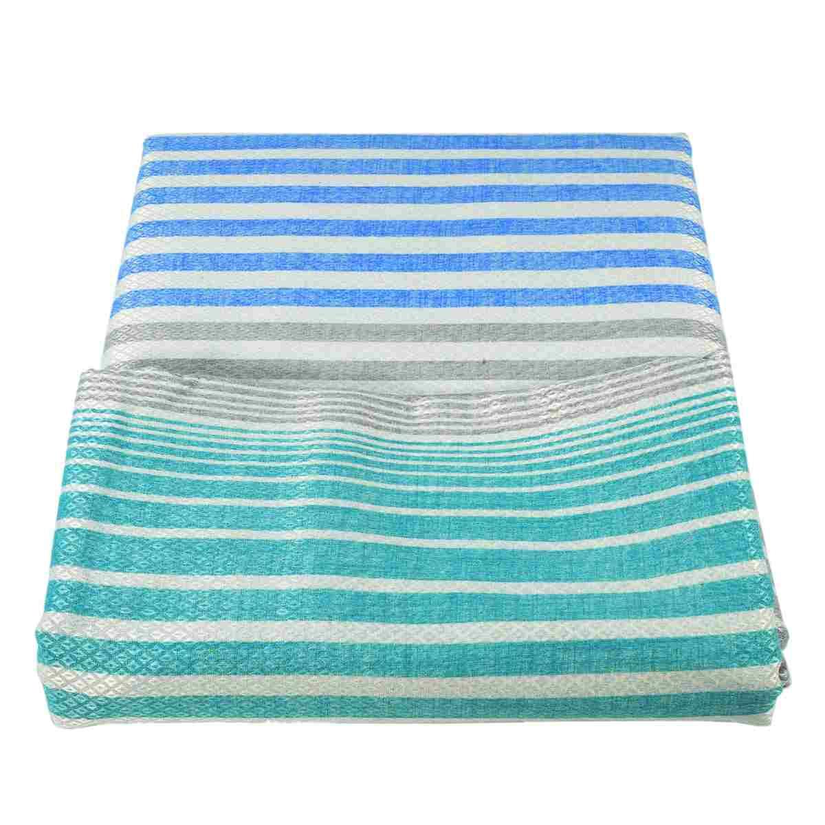 Copriletto Matrimoniale Ariel Righe cm.260x260 | Angelo Carillo