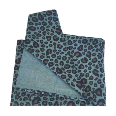 Copripiumino 1 Piazza e Mezza Leopard Blu Avio | Angelo Carillo