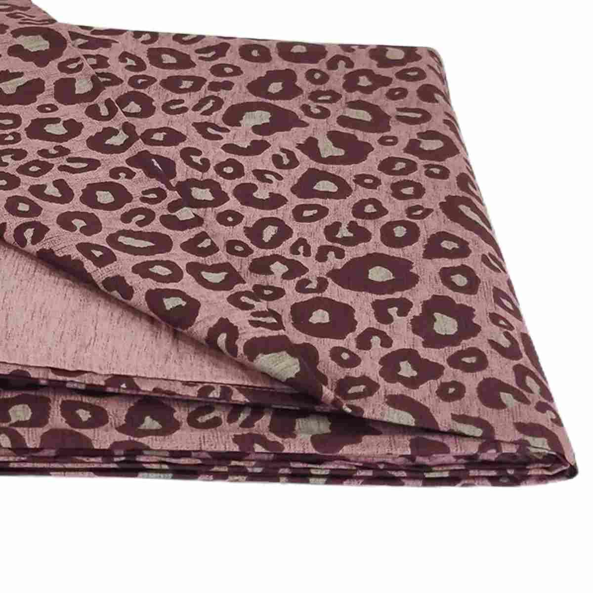 Copripiumino 1 Piazza e Mezza Leopard Rosa | Angelo Carillo