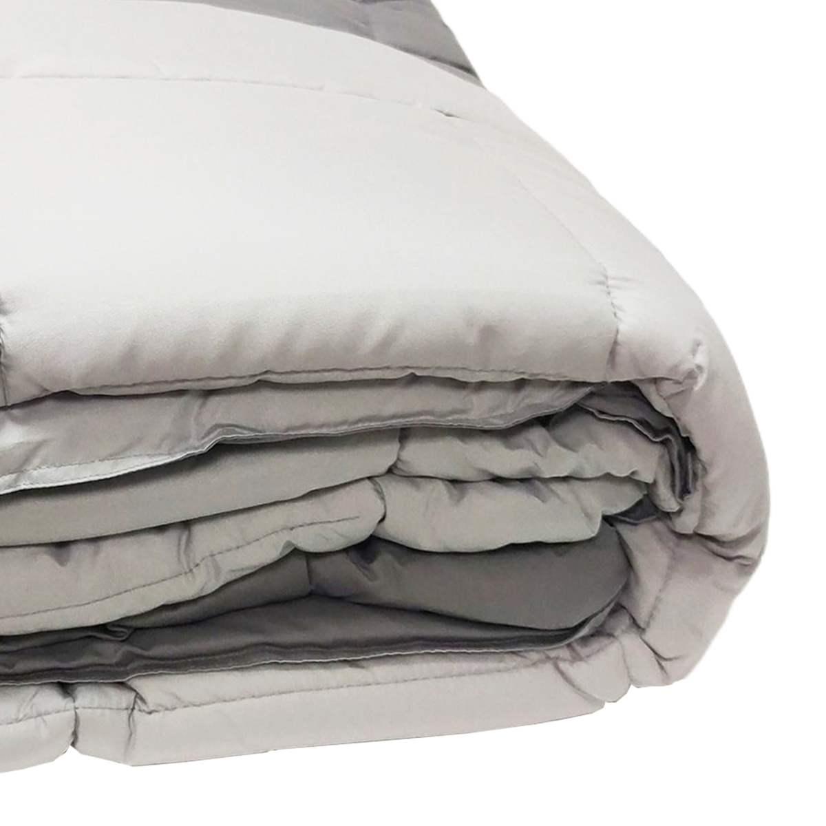 Trapunta Singola Loren Grigia cm.170x260 | Angelo Carillo