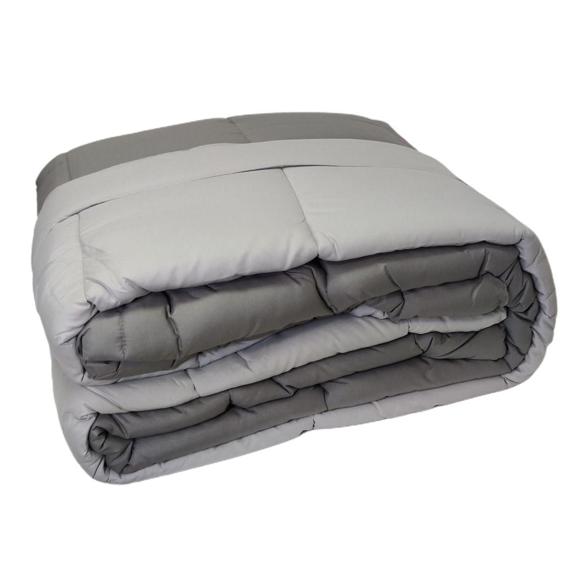 Trapunta 1 Piazza e e Mezza Loren Grigio cm.220x260 | Angelo Carillo