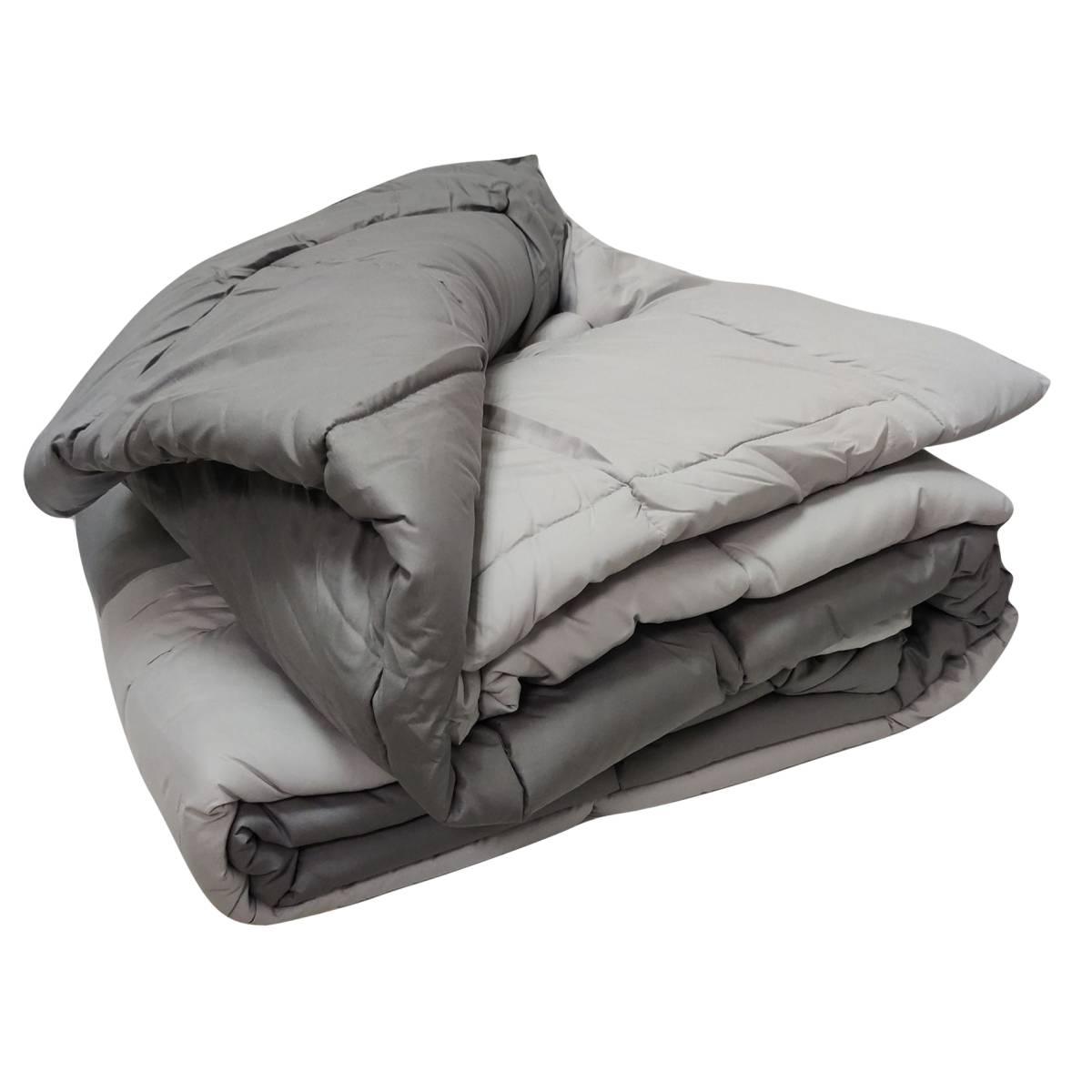 Trapunta 1 Piazza e e Mezza Loren Grigio cm.220x260 | Angelo Carillo