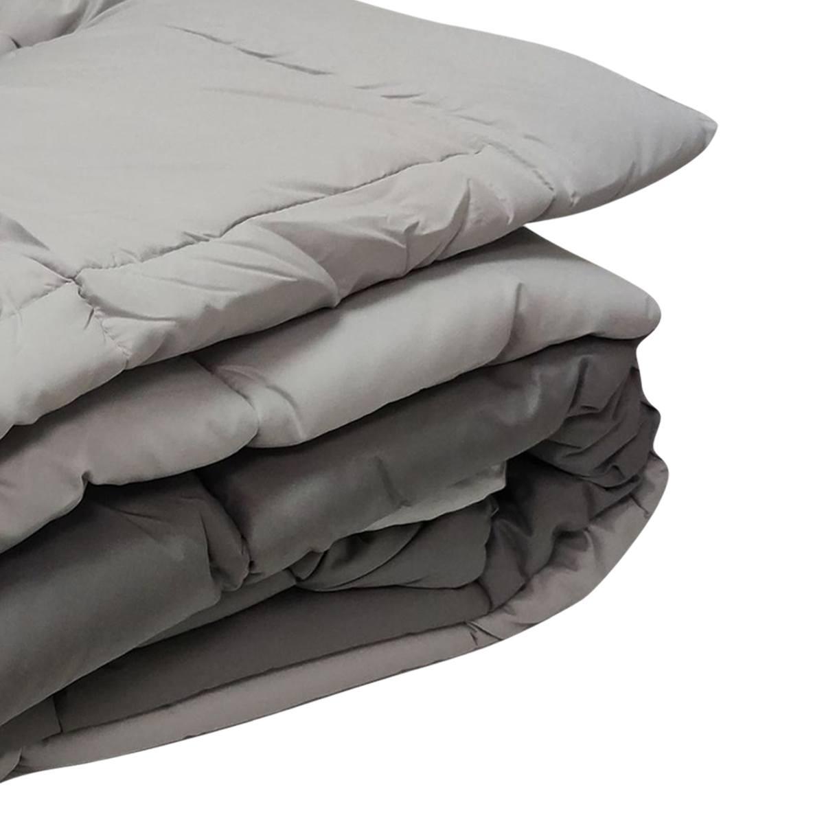 Trapunta 1 Piazza e e Mezza Loren Grigio cm.220x260 | Angelo Carillo