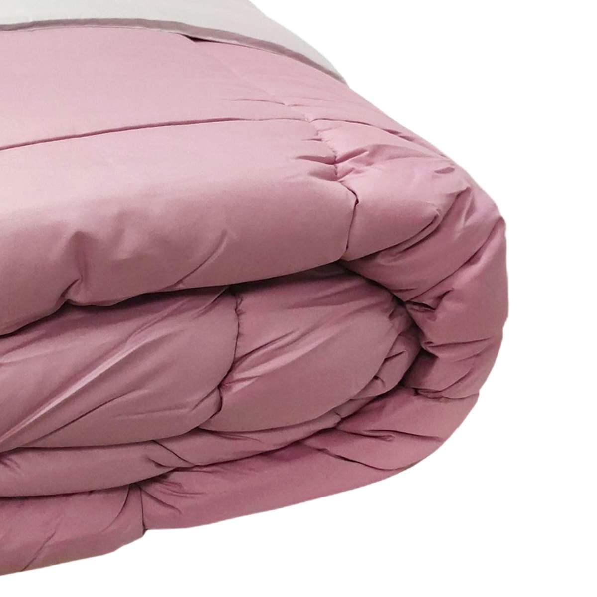 Trapunta Matrimoniale Loren Rosa cm.260x260 | Angelo Carillo