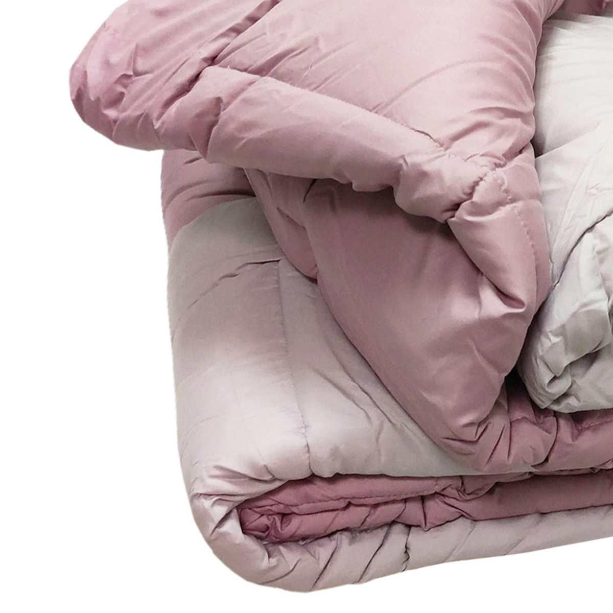 Trapunta Matrimoniale Loren Rosa cm.260x260 | Angelo Carillo