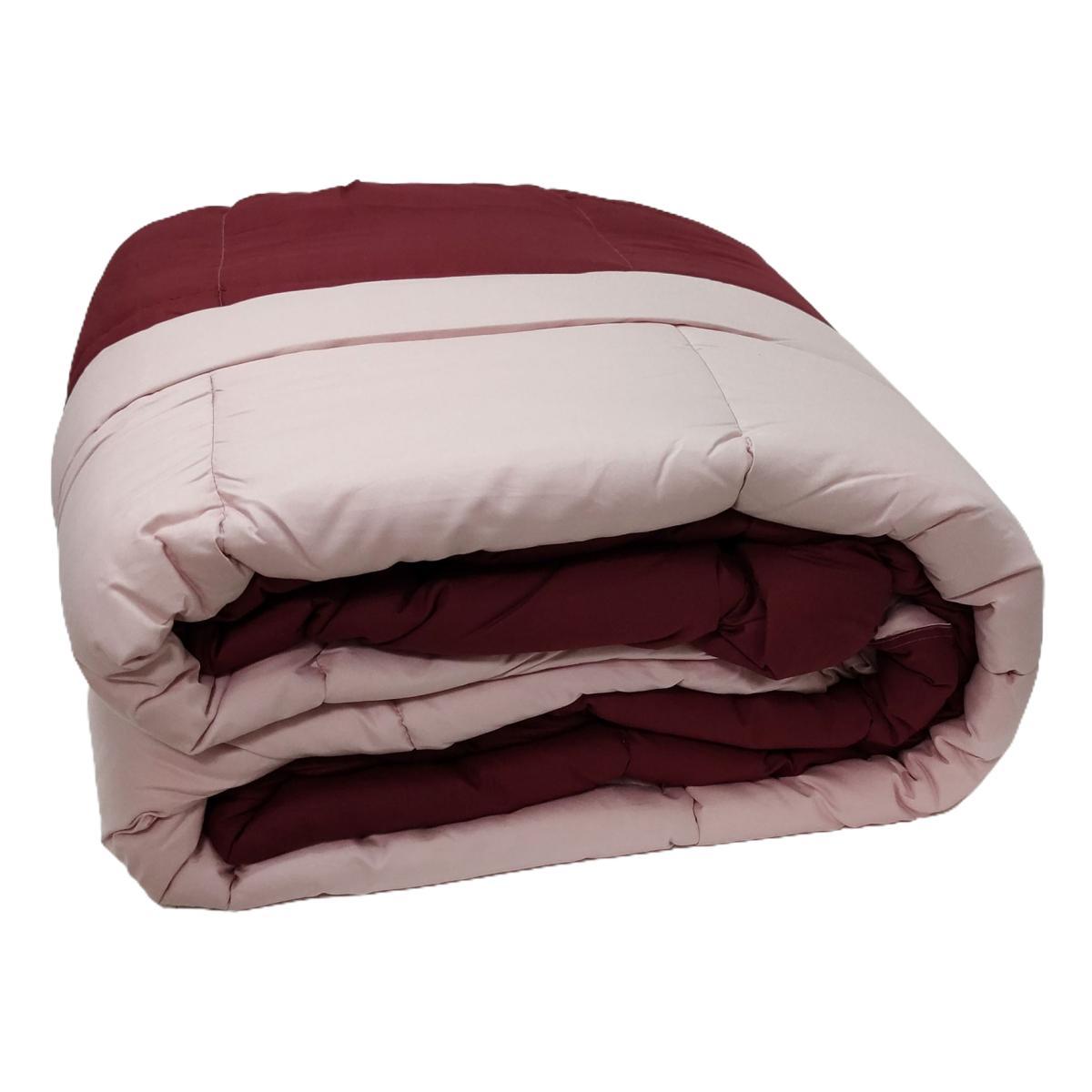 Trapunta Matrimoniale Loren Bordeaux cm.60x260 | Angelo Carillo