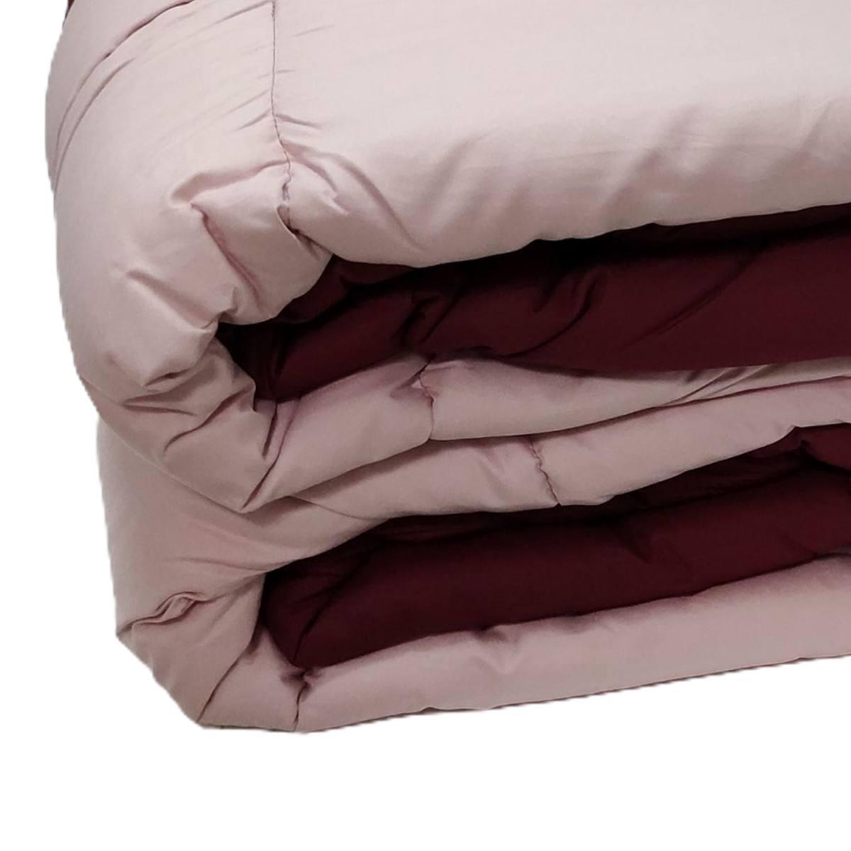 Trapunta Matrimoniale Loren Bordeaux cm.60x260 | Angelo Carillo